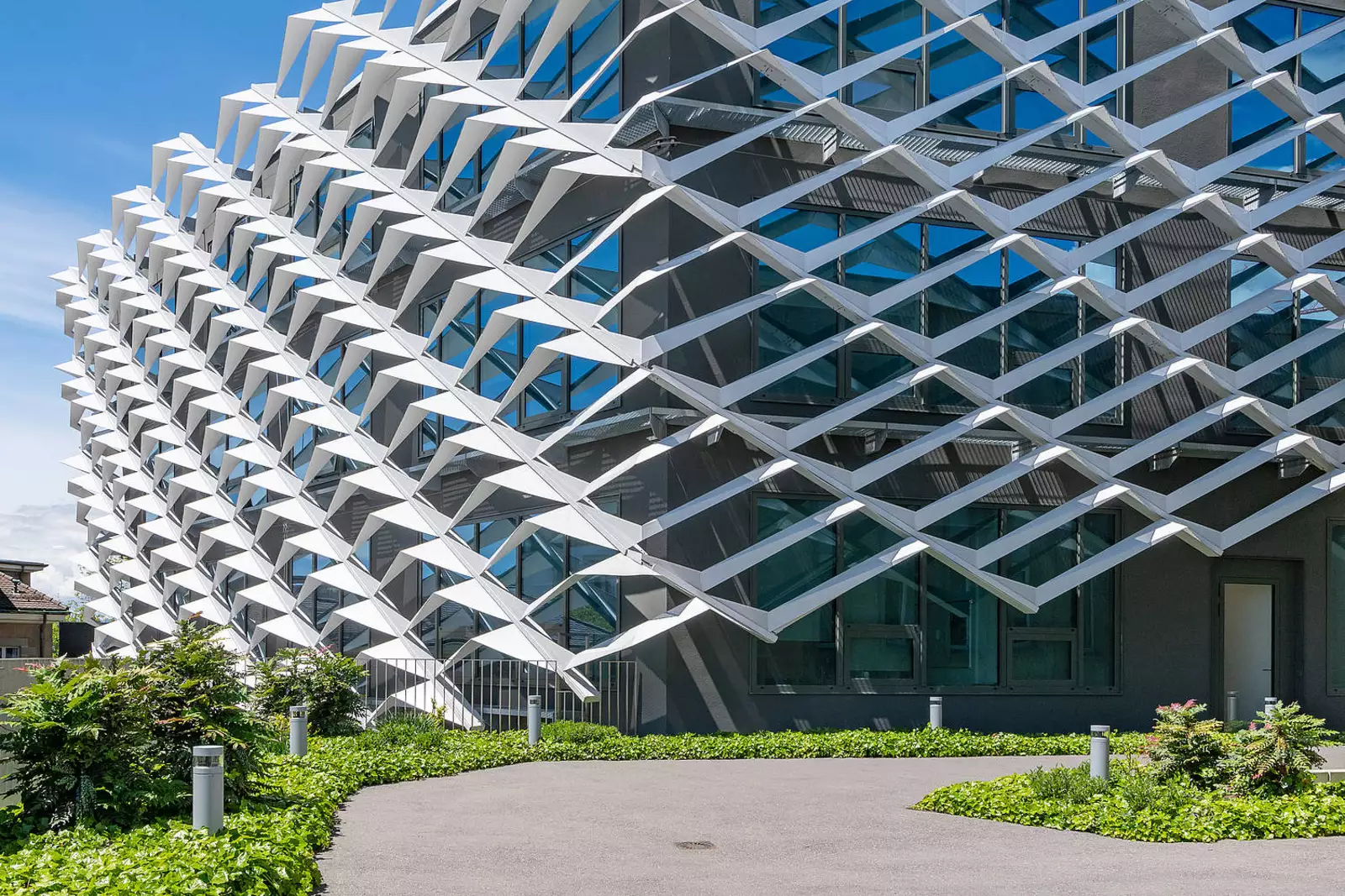 Photo du bâtiment de l'Agora