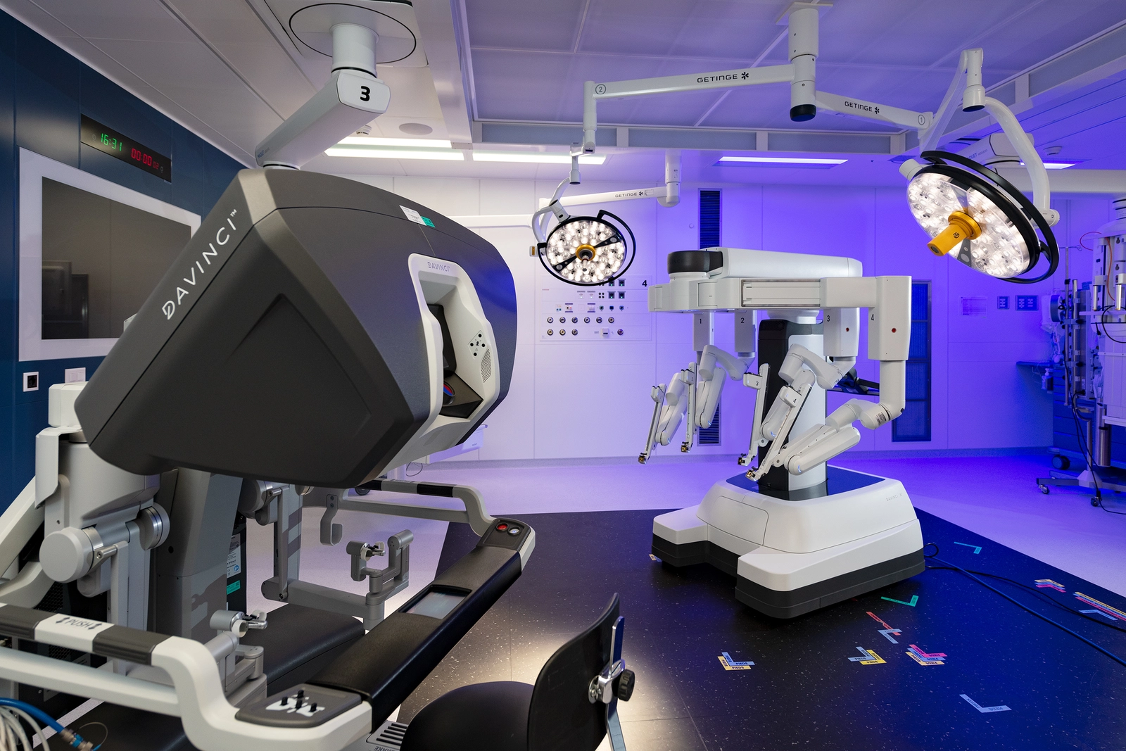 Photo d'un robot médical